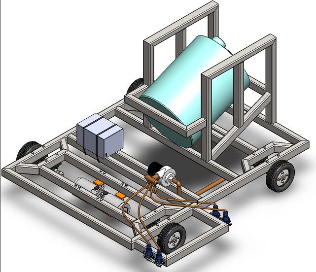 道路标线机器人小车结构3D图纸 Solidworks设计.jpg