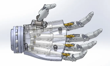 仿生机器人手臂手掌设计模型3D图纸 Solidworks设计 附STEP.png