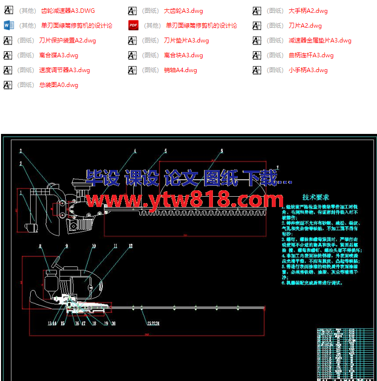 单刃面绿篱修剪机的设计.png