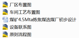 煤矿4.5Mta炼焦煤选煤厂初步设计.png