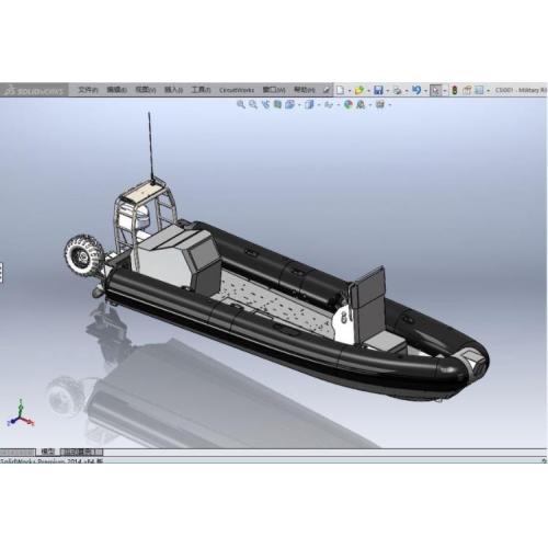 17米长机动游艇设计图纸.zip