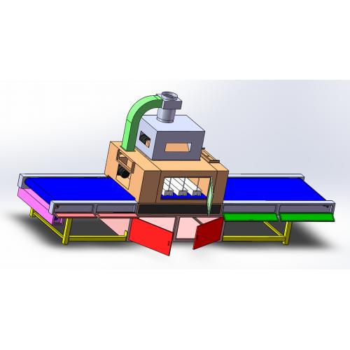 UV固化炉三维图