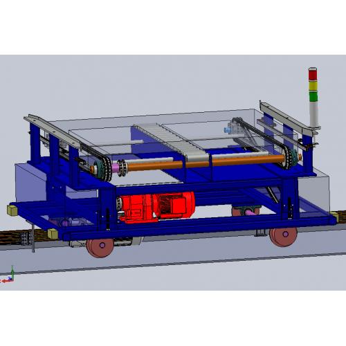 穿梭车 轨道车 RGV 集电轨供电搬运车自动化设备SW