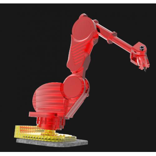 搅拌摩擦焊接机器人外壳模型3D图纸