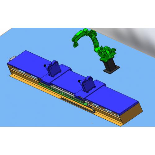自动焊接机器人与自动焊接联动平台(X_T)