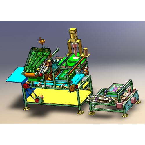 水果包装机三维设计模型