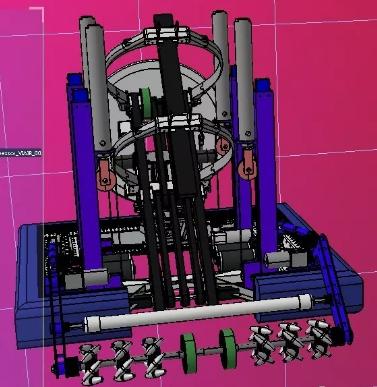 机器人车3D图纸 STP格式