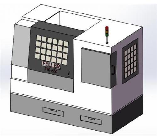 CNC数控机床模型