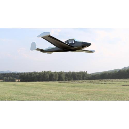 Morava L-200民用小型飞机模型3D图纸