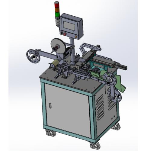 贴片元件高温测试包装机3D数模图纸 Solidworks设计