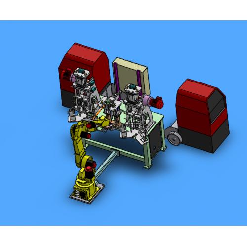 机器人焊接+检测设备（STP）