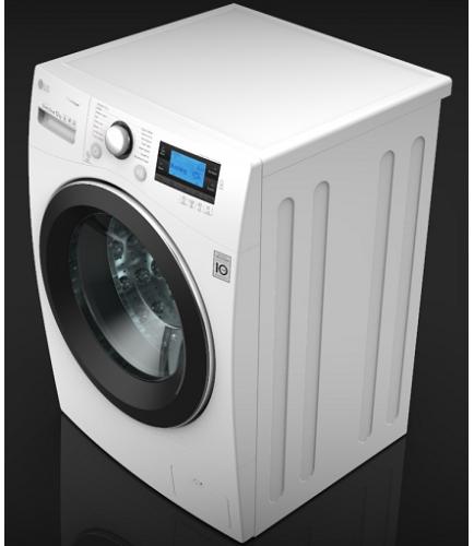 LG洗衣机钣金外壳模型3D图纸 STP格式
