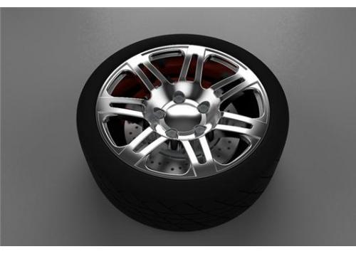 汽车轮胎产品模型-轮胎02