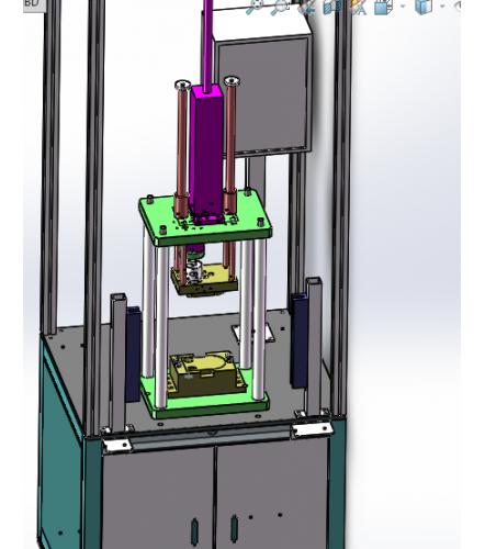 扩管油压机solidworks设计