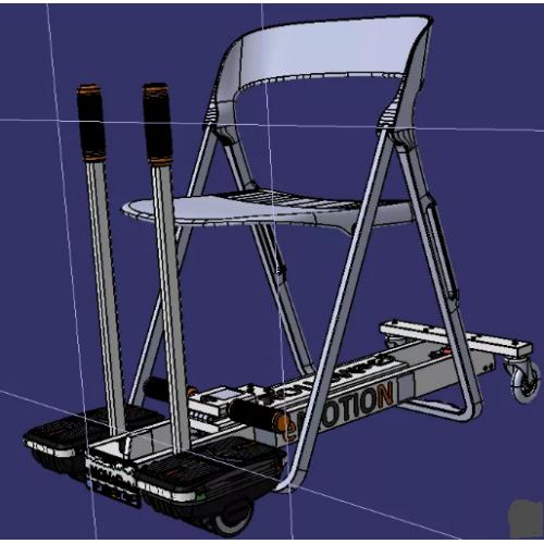 eMOTION 12滑板车结构3D图纸 IGS格式