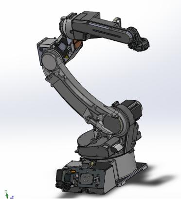 TM-1100G3焊接机器人模型3D图纸 Solidworks设计