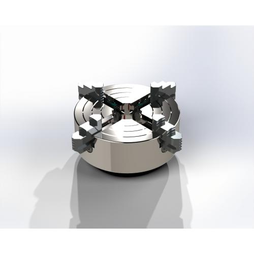 四爪卡盘机构3D图纸 Solidworks设计