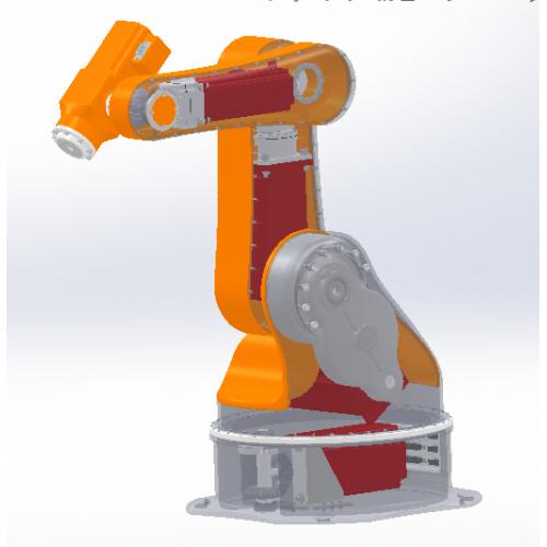 5轴工业机器人 solidworks设计