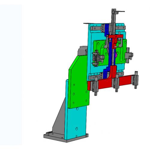 工位凸轮机械手机构3D图纸 Solidworks设计 附STP