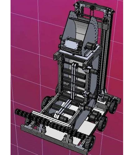 WCP CC 2020机器人车3D图纸 STEP格式