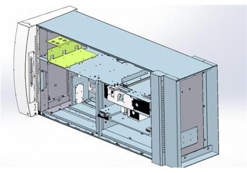 配电输电设备-数控机床配电柜设计模型