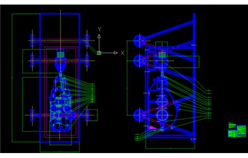 带减速器的电机装置驱动设计（论文+CAD图纸+SolidWorks三维图……）