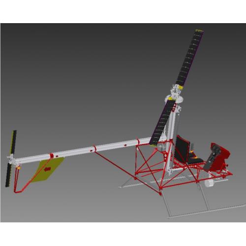 直升机 小型DIY飞机模型3D图纸 CATIA设计 附PDF工程图