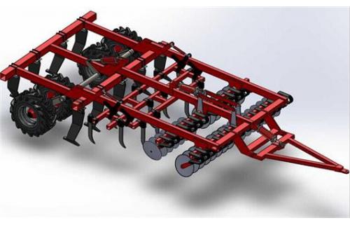 农业机械-4米联合耕整机