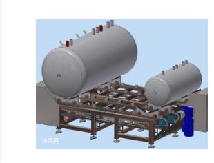油罐输送系统结构模型