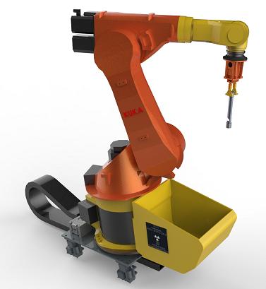 kuka工业机器人(型号不详)外壳模型3D图纸 solidworks2014设计