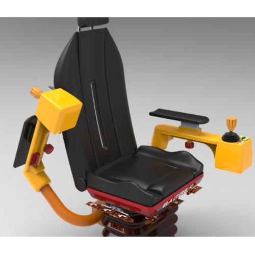 起重机操作员椅3D数模图纸 solidworks可打开