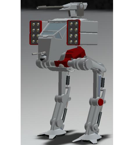 AT-ST Mod星战机器人3D数模图纸 Solidworks设计