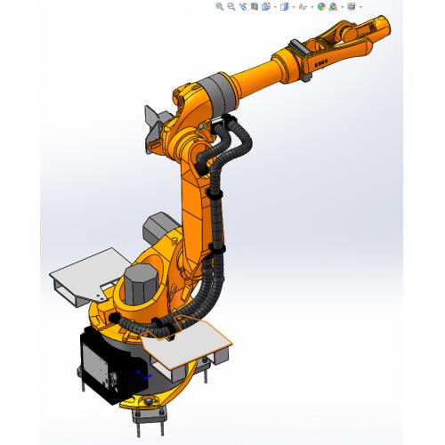 kuka焊接机器人三维模型