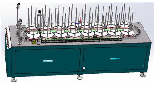 自动化生产线用16工位旋转料仓（投产设备原创）