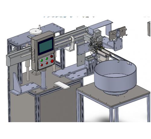 机械手螺丝植入机3D数模图纸 Solidworks设计