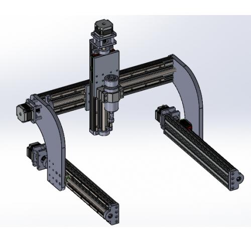 CNC 3轴结构3D图纸 STEP格式