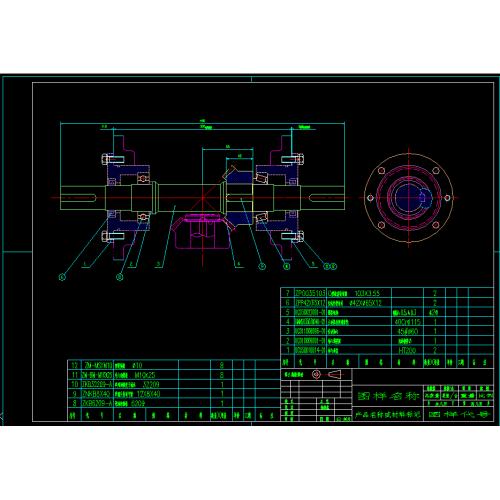 印花机齿轮箱X4XPPE-02(部件图)KWM096030030-01