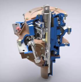 涡轮蜗杆减速机 Solidworks设计