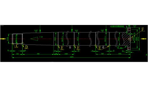 船舶轴系设计零件图