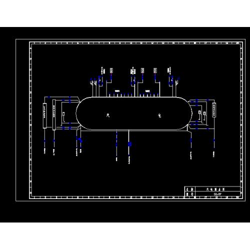 300MW机组锅炉系统图5GL07(汽包测点图)
