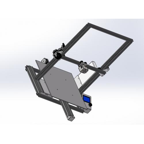 400XL型号3D打印机