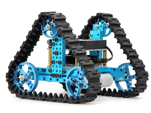 三角履带机器人车3D图纸 stp格式