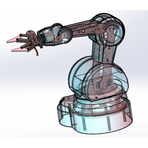 机器人手臂3D模型