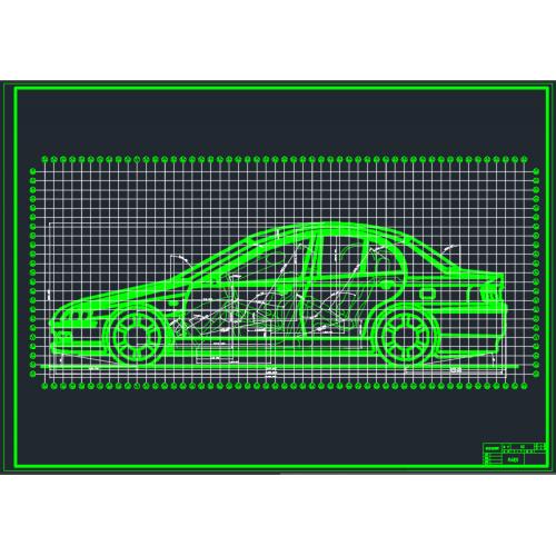 轿车车身布置设计(论文+CAD图纸）