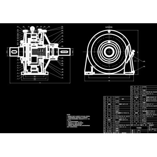 NGW行星减速器的设计【说明书（毕业论文）+8张CAD图纸】  一级行星齿轮减速器的结构设计