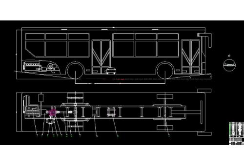 HD6120混合动力城市客车总体设计（论文+CAD图纸+外文翻译）