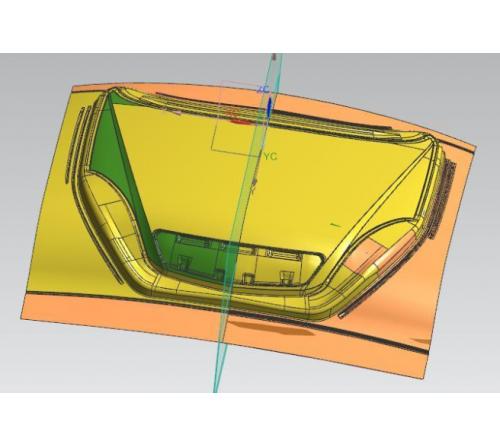 某轿车引擎盖外板拉深模具设计及成形模拟研究（说明书+CAD图纸+UG三维图+开题报告）