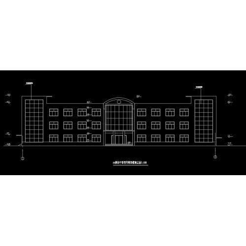 江苏某3264平米，三层框架教学楼毕业设计（计算书、建筑、结构图）