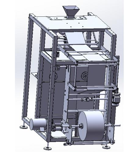 立式物料自动包装机设计（三维图）