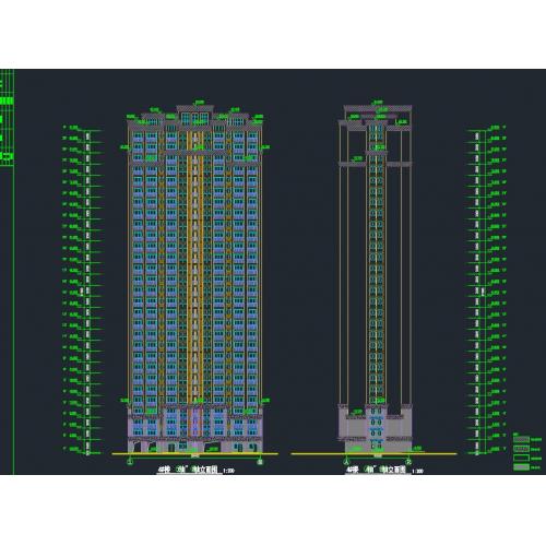 [毕业设计]住宅楼建筑工程量计算及预算书（广联达软件实例图纸）